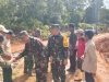 Didampingi Tim Teknis, Tim WASEV TMMD Cek Hasil Pekerjaan Perbaikan Jalan di Desa Seko Besar 