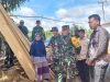 Dansatgas TMMD ke-128 Kodim 0420/Sarko Dampingi Tim Wasev TMMD Tinjau RLH Bapak Lukman