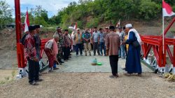 Peusijuek Jembatan Bailey di Linge, TNI Perkuat Akses dan Dorong Ekonomi Warga.