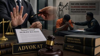 Hak Tersangka “Dibungkam”? Praktisi Hukum Soroti Dugaan Tekanan Oknum APH
