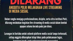 Polda Jambi Tegaskan Larangan Live Streaming Saat Bertugas, Jaga Profesionalitas Anggota