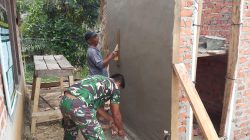 Satgas TMMD Ke-128 Kodim 0420/Sarko Renovasi MCK TPA Desa Seko Besar, Wujud Kepedulian Nyata untuk Lingkungan dan Kesehatan Warga