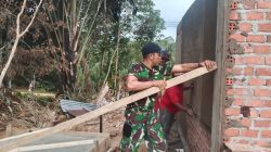 Satgas TMMD ke-128 Kodim 0420/Sarko Plaster MCK Masjid Nurul Huda, Wujud Nyata Kepedulian untuk Fasilitas Ibadah