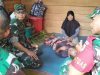 Wujud Kepedulian, Danrem 042/Gapu Jenguk Warga Sakit Stroke di Lokasi TMMD