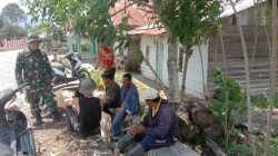 SERKA SUSIANTO LAKSANAKAN KOMSOS BERSAMA MASYARAKAT DESA Cangduri JELANG MUSIM PANEN KOPI