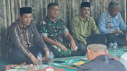 Danramil 04/Bintang Bersama Bupati Aceh Tengah Kunjungi Desa Merodot Pasca Bencana