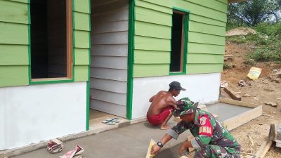 Plaster Lantai RTLH Dikebut, Kopka Satria dan Warga Bahu Membahu Wujudkan Rumah Layak Huni Plaster Lantai RTLH Dikebut, Kopka Satria dan Warga Bahu Membahu Wujudkan Rumah Layak Huni