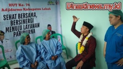 Hasbi Assidiki Jayabaya.Ucapkan selamat Milad yang ke 74 RSUD Ajidarmo